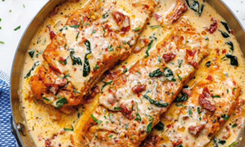 Creamy Tuscan Salmon