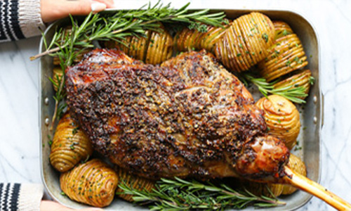 Roasted Leg of Lamb